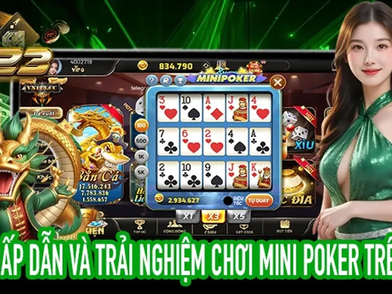 Sòng bạc trực tuyến 789 bet với các trò bài poker, baccarat, blackjack