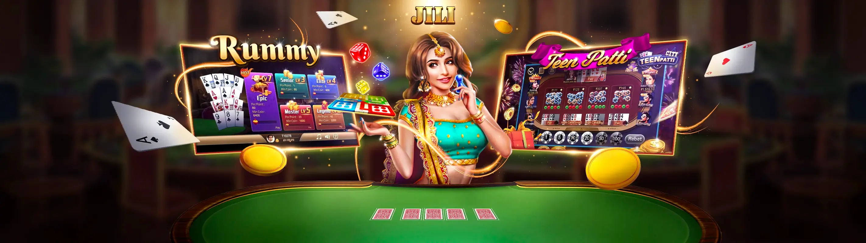 Trò chơi người chia bài trực tiếp tại 789 Bet